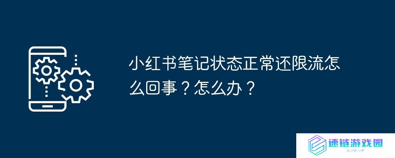 小红书笔记状态正常还限流怎么回事？怎么办？
