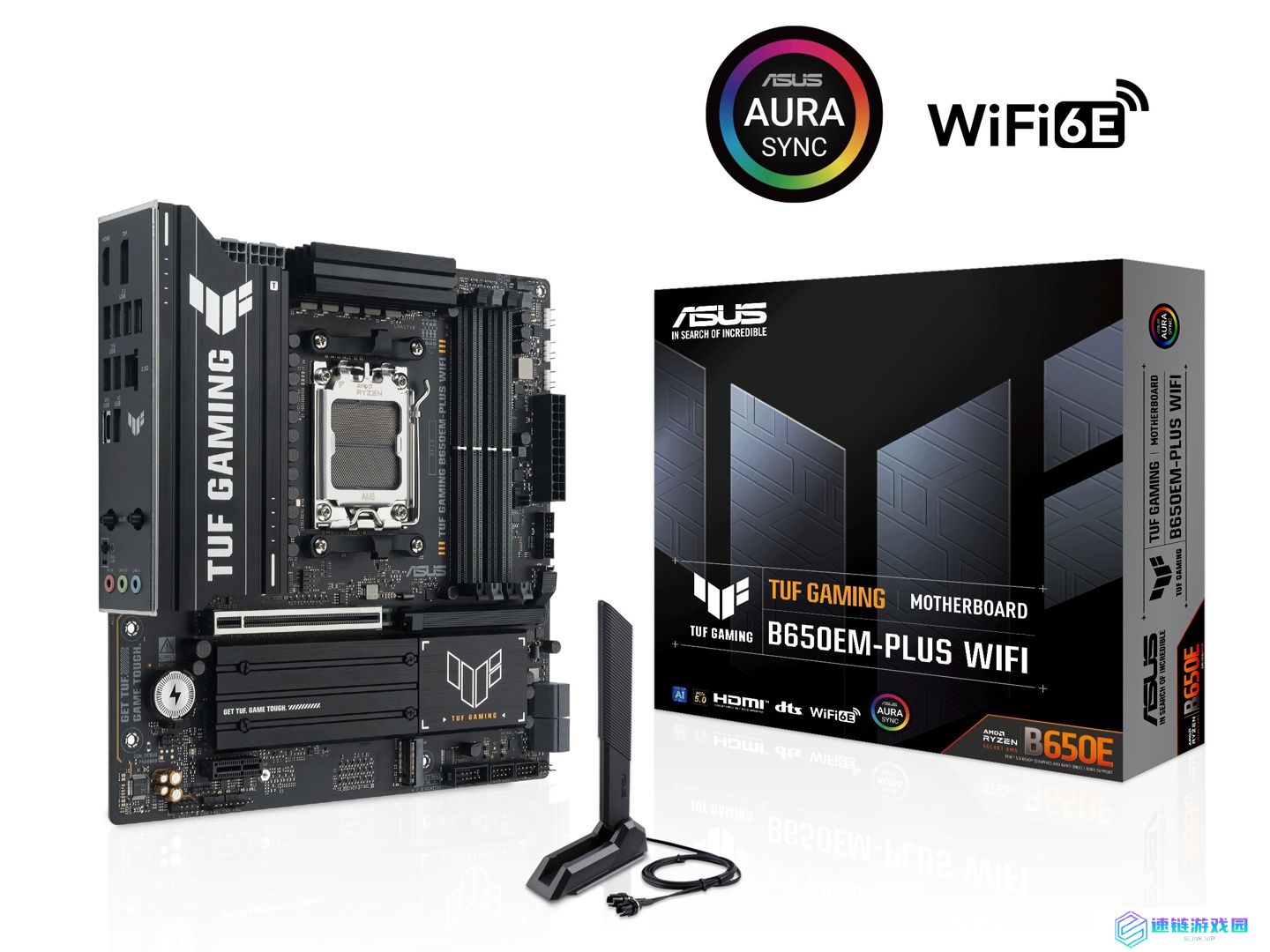 华硕 TUF GAMING B650EM-PLUS WIFI 主板上市：一槽显卡，1329 元