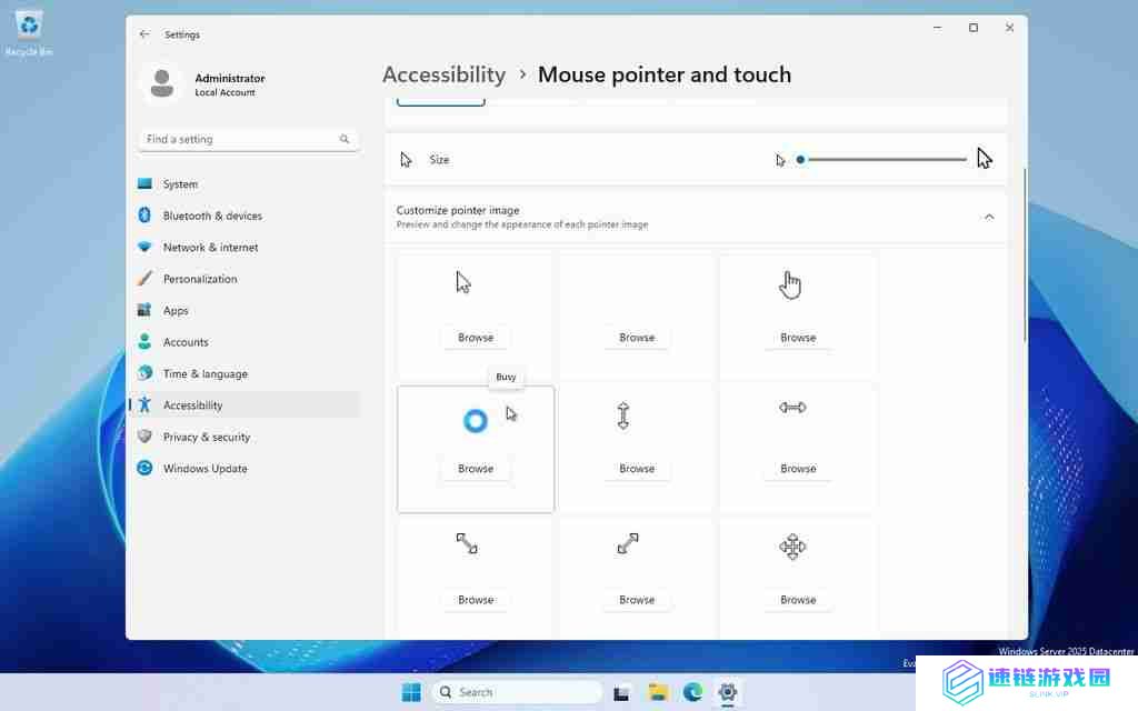 微软 Windows Server 预览版迁移鼠标选项至设置：进一步淘汰控制